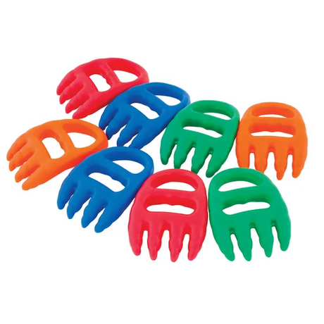 Claw Sand Diggers Plastic Set of 8