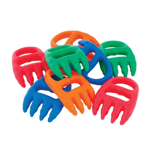 Claw Sand Diggers Plastic Set of 8