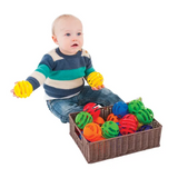 Waffle Balls 24 x 7cm Diameter Assort Colours - Modern Teaching Aids NZ