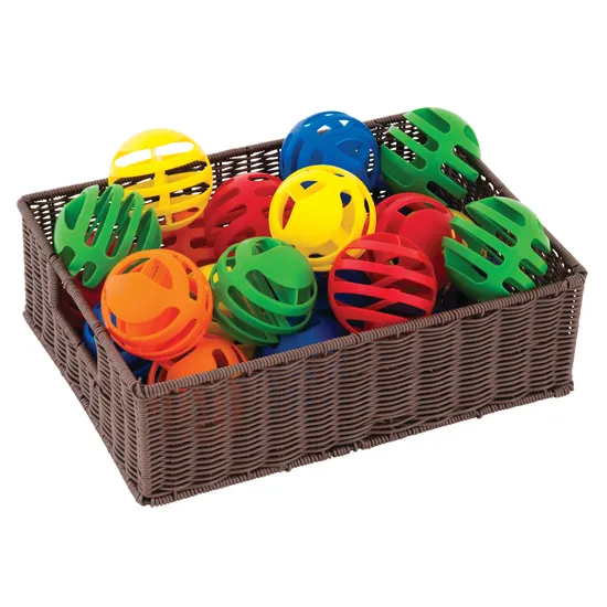 Waffle Balls 24 x 7cm Diameter Assort Colours - Modern Teaching Aids NZ