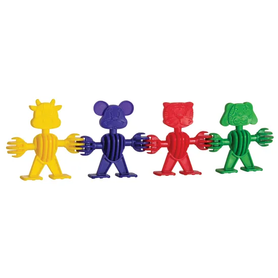 Teachables - Bristle Blocks Animals - 96 pieces - Modern Teaching Aids NZ