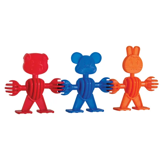 Teachables - Bristle Blocks Animals - 96 pieces - Modern Teaching Aids NZ