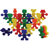 Teachables - Bristle Blocks Animals - 96 pieces - Modern Teaching Aids NZ