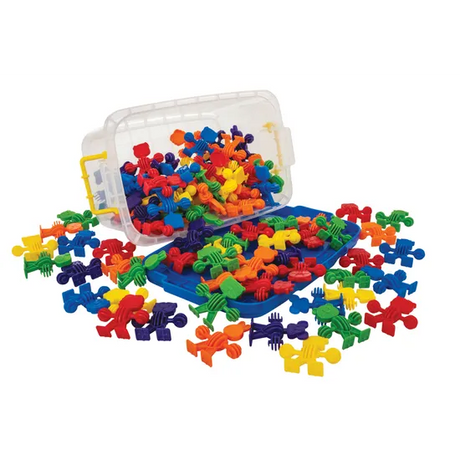 Teachables - Bristle Blocks Animals - 96 pieces - Modern Teaching Aids NZ