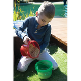 Rainbow Translucent Buckets Set of 6 - Modern Teaching Aids NZ