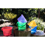 Rainbow Translucent Buckets Set of 6 - Modern Teaching Aids NZ