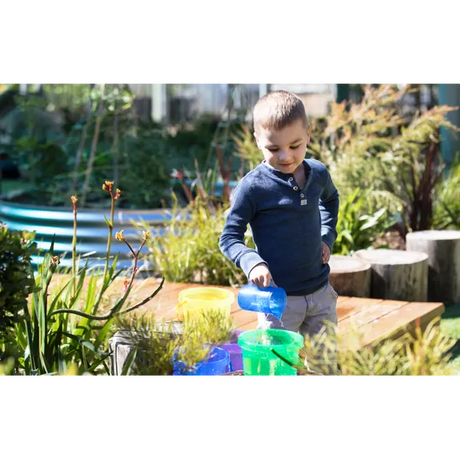 Rainbow Translucent Jugs Set of 6 - Modern Teaching Aids NZ