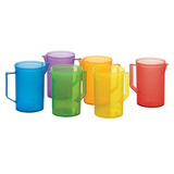 Rainbow Translucent Jugs Set of 6 - Modern Teaching Aids NZ