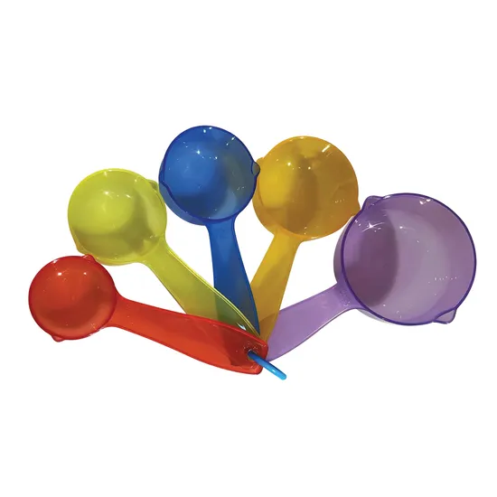 Teachables Translucent Measuring Cup Set - Set of 5 - Modern Teaching Aids NZ