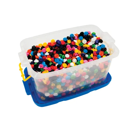 Teachables Round Pegs Set - Includes 20 Boards & Pattern Cards - Modern Teaching Aids NZ