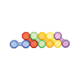 Translucent Twin Blocks - 48 pieces - Modern Teaching Aids NZ