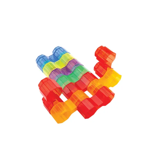 Translucent Twin Blocks - 48 pieces - Modern Teaching Aids NZ