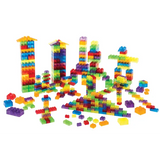 Teachables - Large Translucent Building Blocks - 180  Pieces - Modern Teaching Aids NZ