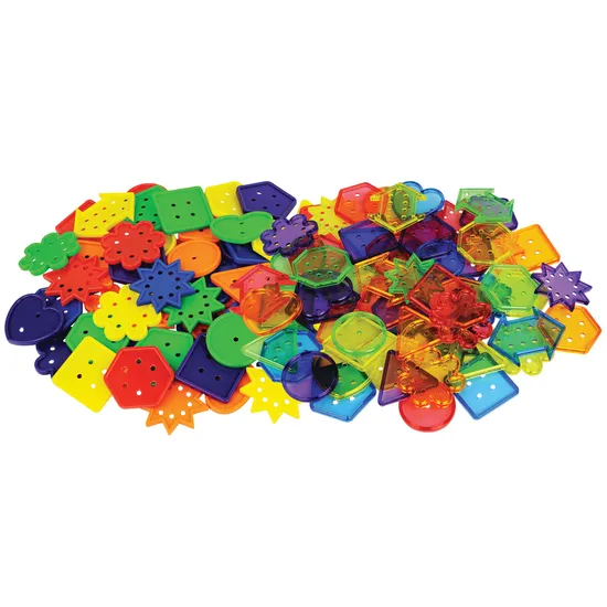 Teachables Number & Geometry Buttons - 120 Pieces - Modern Teaching Aids NZ