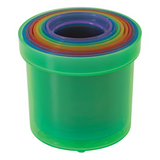 Max & Rosie Translucent Stacking Cups - Set of 9 - Modern Teaching Aids NZ