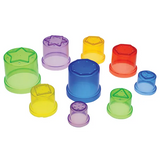 Max & Rosie Translucent Stacking Cups - Set of 9 - Modern Teaching Aids NZ