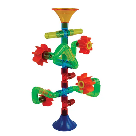 Translucent Waterway with Water Wheels 150pce - Modern Teaching Aids NZ