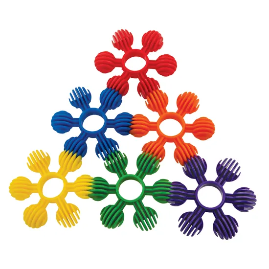 Teachables - Bristle Blocks Large Stars - 60 piece - Modern Teaching Aids NZ