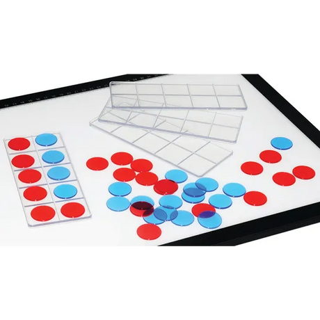 Teachables Translucent Ten Frames - 315 Pieces - Modern Teaching Aids NZ