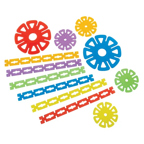 Teachables - Flexible STEM Rods & Discs - 360 piec - Modern Teaching Aids NZ