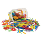 Teachables - Flexible STEM Rods & Discs - 360 piec - Modern Teaching Aids NZ