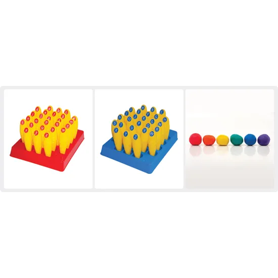 Stamping Sticks Upper & Lower case with Dough - Modern Teaching Aids NZ