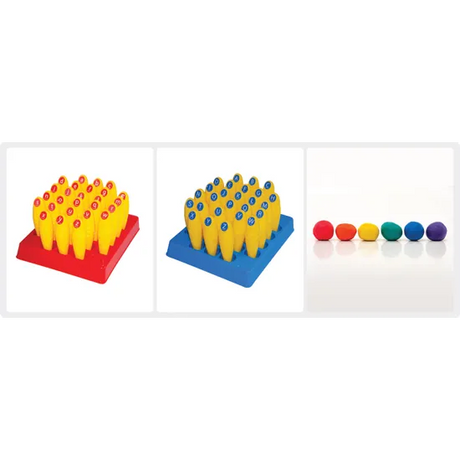 Stamping Sticks Upper & Lower case with Dough - Modern Teaching Aids NZ