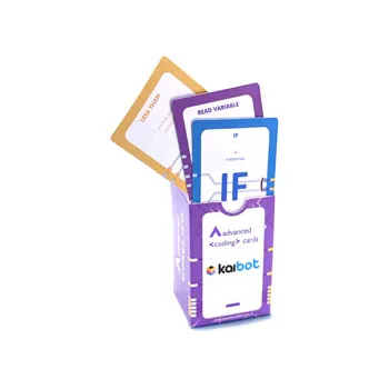 Water-resistant advanced coding cards - Set of 100 - Modern Teaching Aids NZ