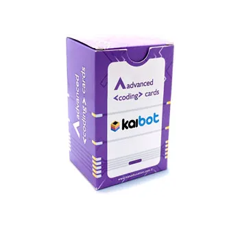 Water-resistant advanced coding cards - Set of 100 - Modern Teaching Aids NZ