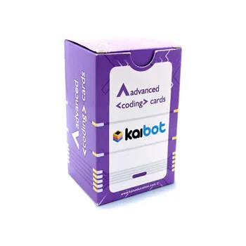 Water-resistant advanced coding cards - Set of 100 - Modern Teaching Aids NZ