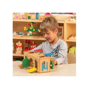 Original Lock Activity Box - Modern Teaching Aids NZ