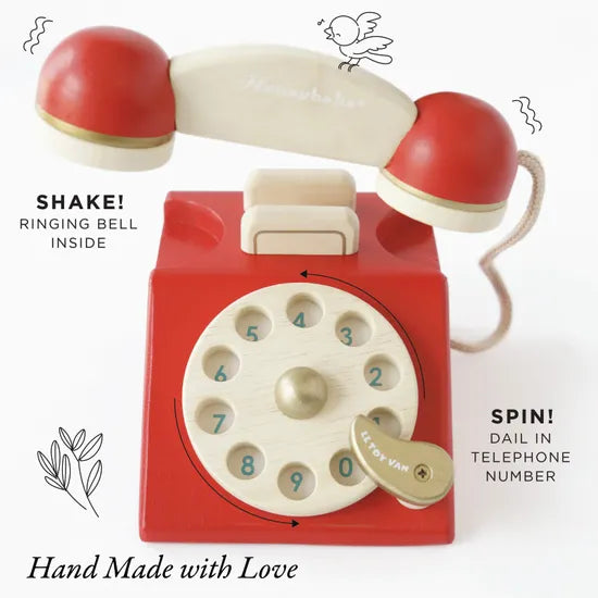 Honeybake Vintage Phone - Modern Teaching Aids NZ
