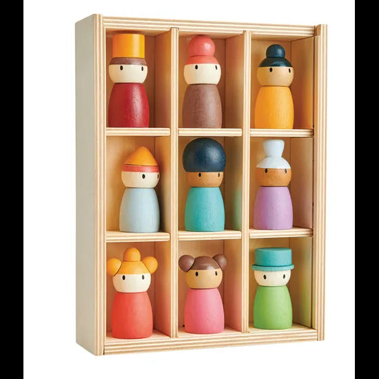 Happy Folk Hotel 9 Pieces - Modern Teaching Aids NZ