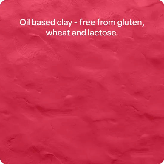 Creatistics Modelling Clay - Red 500g Pack - Modern Teaching Aids NZ