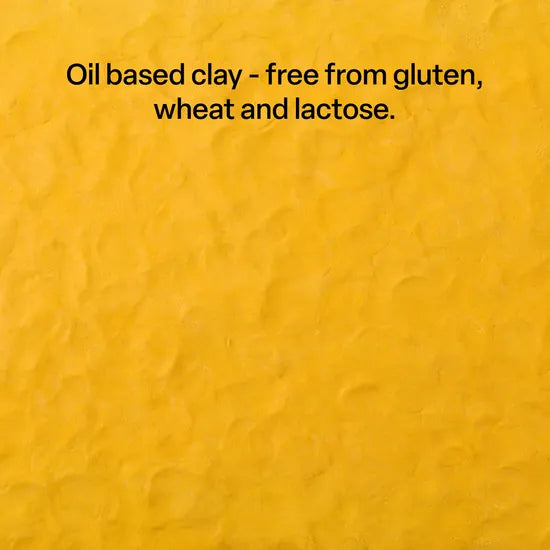 Creatistics Modelling Clay - Yellow 500g Pack - Modern Teaching Aids NZ