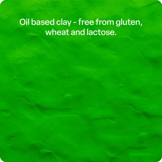 Creatistics Modelling Clay - Dark Green 500g Pack - Modern Teaching Aids NZ