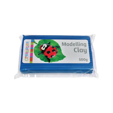 Creatistics Modelling Clay - Light Blue 500g Pack - Modern Teaching Aids NZ