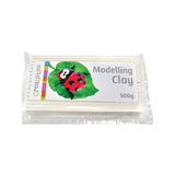 Creatistics Modelling Clay - White 500g Pack - Modern Teaching Aids NZ