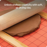 Creatistics Air Dry Ceramic Clay Terracotta - 1 kg - Modern Teaching Aids NZ