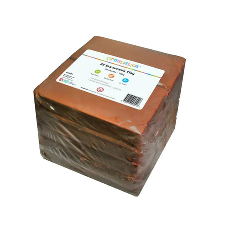 Creatistics Air Dry Ceramic Clay Terracotta- 10 kg - Modern Teaching Aids NZ