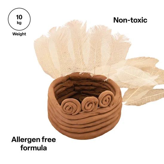 Creatistics Air Dry Ceramic Clay Terracotta- 10 kg - Modern Teaching Aids NZ