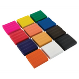 Oven Bake Polymer Clay - Pack of 12 - Modern Teaching Aids NZ