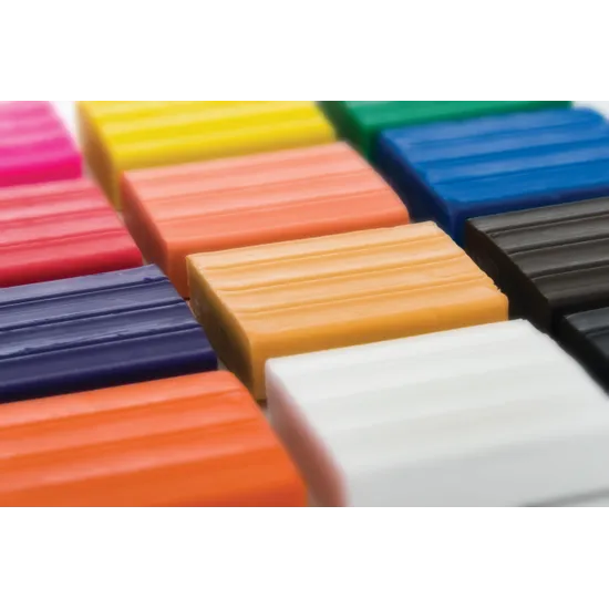 Oven Bake Polymer Clay - Pack of 12 - Modern Teaching Aids NZ