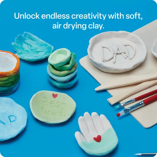 Creatistics Air Dry Ceramic Clay - White 1kg - Modern Teaching Aids NZ