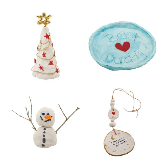 Creatistics Air Dry Ceramic Clay - White 1kg - Modern Teaching Aids NZ