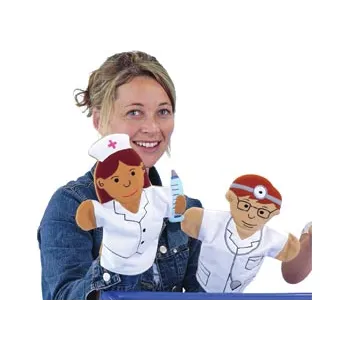 Careers Hand Puppets 10 Pieces - Modern Teaching Aids NZ