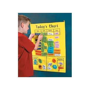 Todays Felt Wall Chart - Modern Teaching Aids NZ