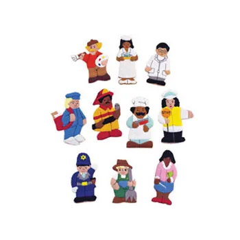 Careers Finger Puppets - 10 Piecess - Modern Teaching Aids NZ