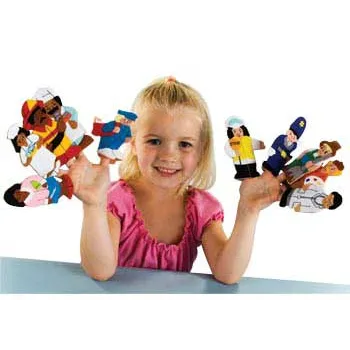 Careers Finger Puppets - 10 Piecess - Modern Teaching Aids NZ