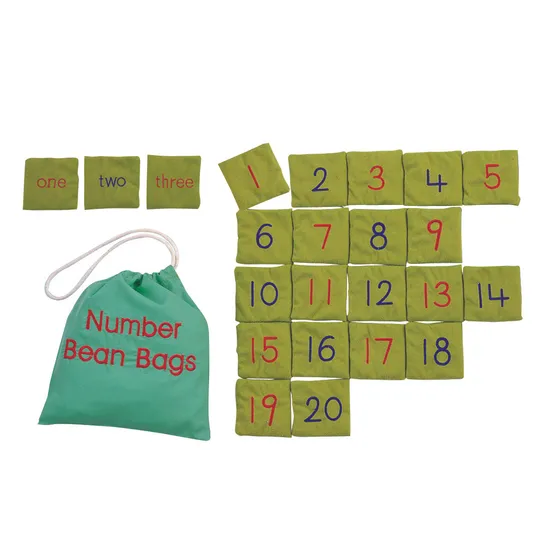 Numbers 1-20 Bean Bags - Modern Teaching Aids NZ